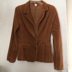 Corduroy Blazer, camel color